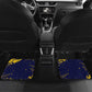 Personalized African-American Heroes Car Mats Bison Buffalo Soldiers - Blue Grunge Style - African Pride