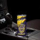 Personalized African-American Heroes Skinny Tumbler Bison Buffalo Soldiers - Blue Grunge Style - African Pride