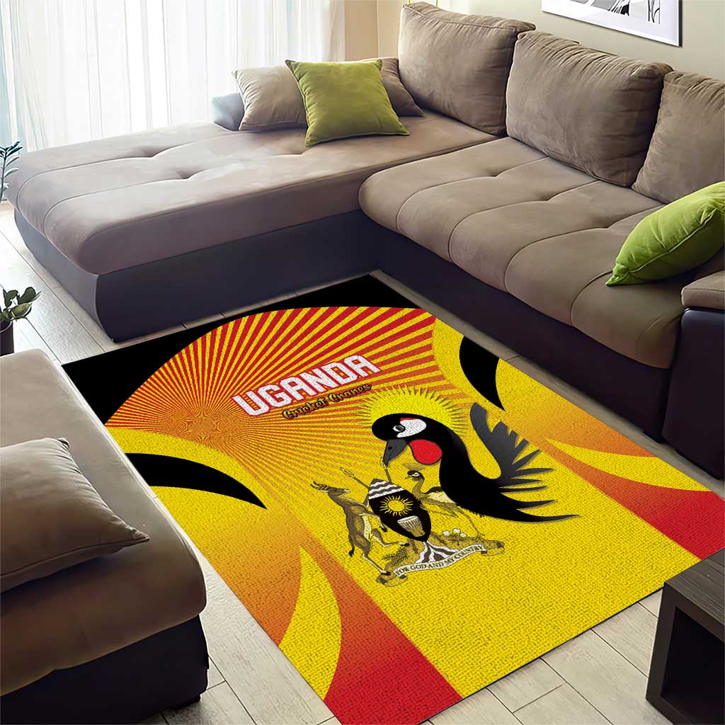 Uganda Cricket Area Rug Go Champions - African Pride