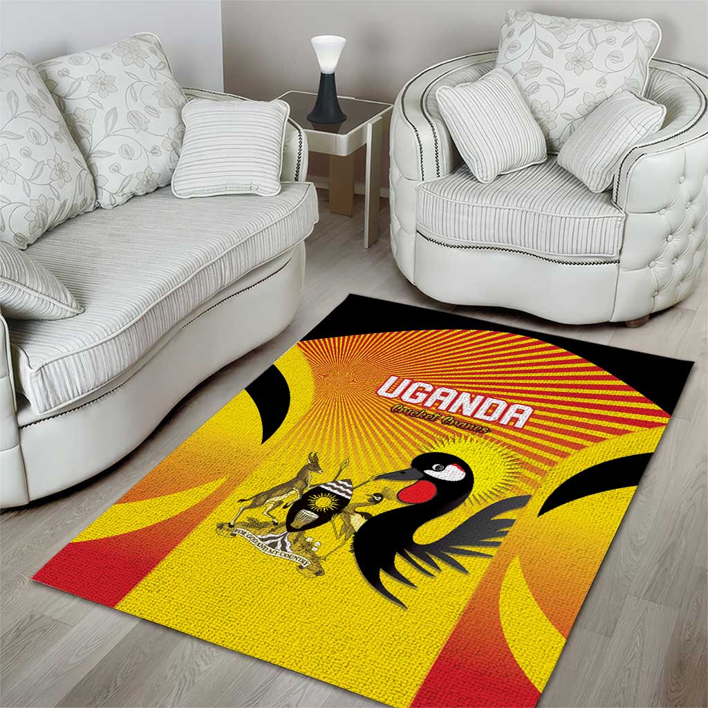 Uganda Cricket Area Rug Go Champions - African Pride