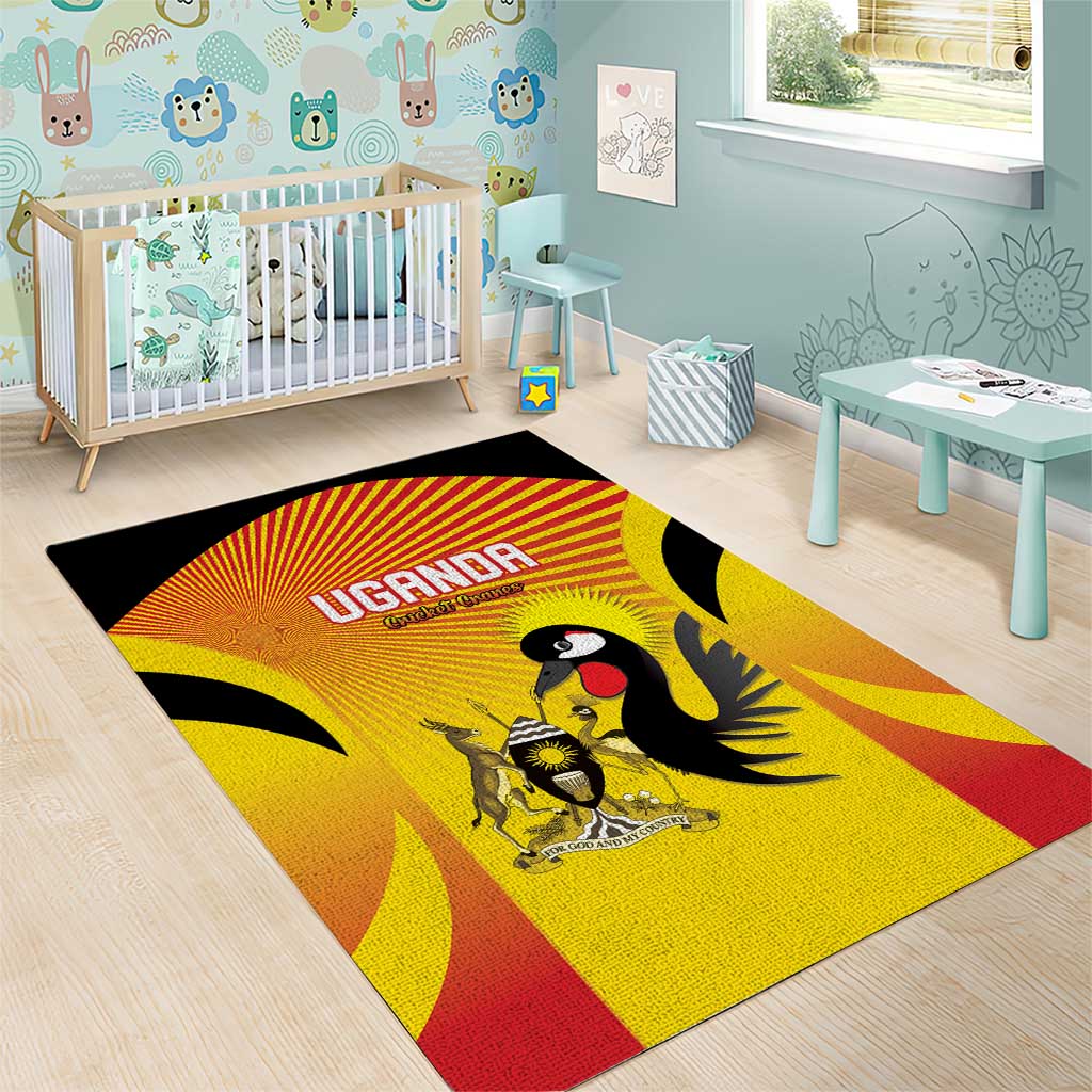 Uganda Cricket Area Rug Go Champions - African Pride