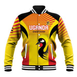 Custom Uganda Cricket Baseball Jacket Go Champions - African Pride