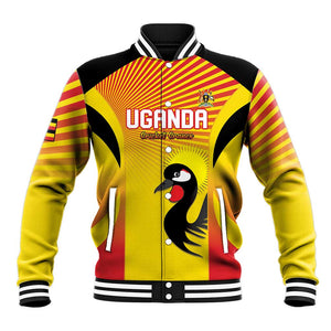 Custom Uganda Cricket Baseball Jacket Go Champions - African Pride