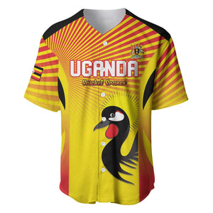 Custom Uganda Cricket Baseball Jersey Go Champions - African Pride