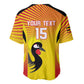 Custom Uganda Cricket Baseball Jersey Go Champions - African Pride