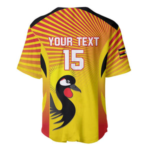 Custom Uganda Cricket Baseball Jersey Go Champions - African Pride