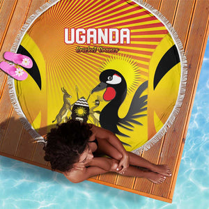 Uganda Cricket Beach Blanket Go Champions - African Pride