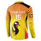 Custom Uganda Cricket Button Sweatshirt Go Cricket Cranes Go