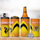 Custom Uganda Cricket 4 in 1 Can Cooler Tumbler Go Champions - African Pride