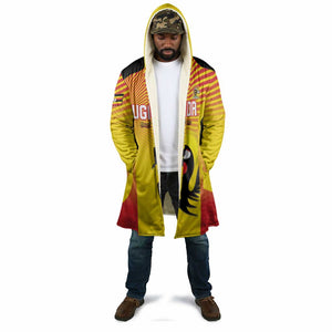 Custom Uganda Cricket Cloak Go Cricket Cranes Go
