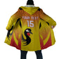 Custom Uganda Cricket Cloak Go Cricket Cranes Go