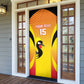 Custom Uganda Cricket Door Cover Go Cricket Cranes Go