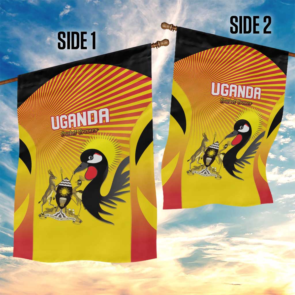 Uganda Cricket Garden Flag Go Champions - African Pride