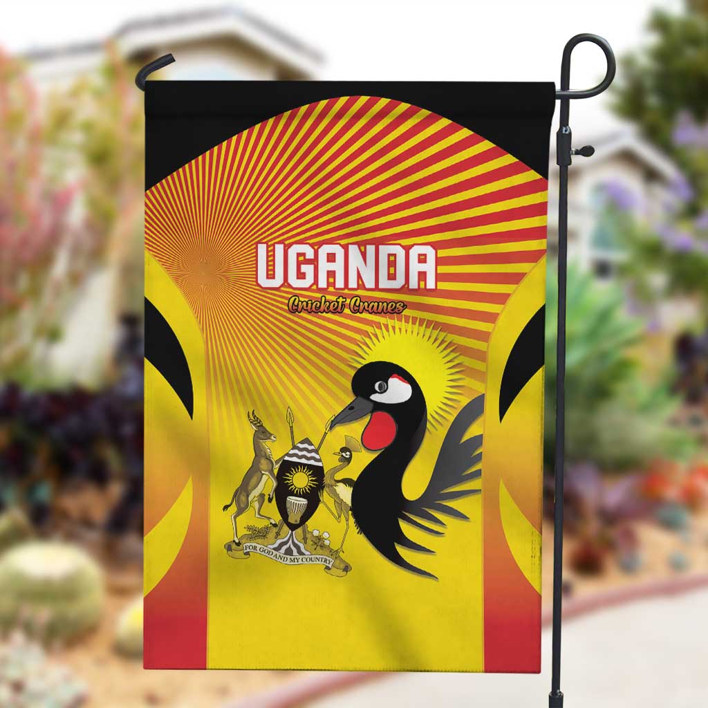 Uganda Cricket Garden Flag Go Champions - African Pride