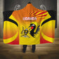 Uganda Cricket Hooded Blanket Go Champions - African Pride