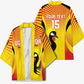 Custom Uganda Cricket Kimono Go Cricket Cranes Go