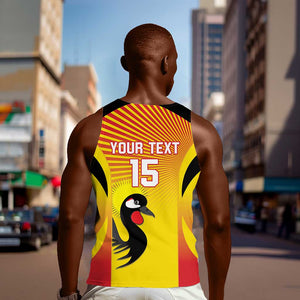 Custom Uganda Cricket Men Tank Top Go Champions - African Pride