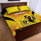 Uganda Cricket Quilt Bed Set Go Champions - African Pride