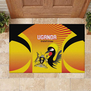 Uganda Cricket Rubber Doormat Go Champions - African Pride