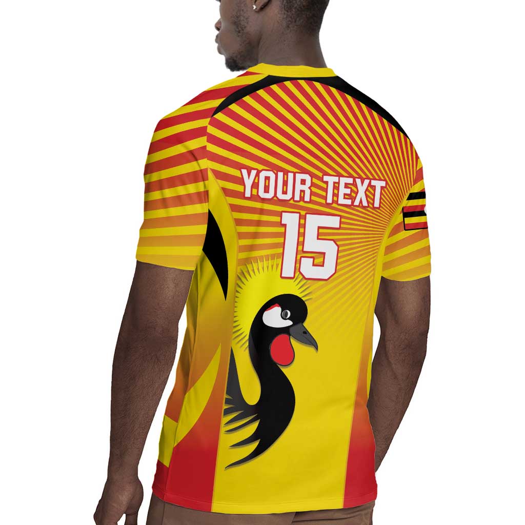 Custom Uganda Cricket Rugby Jersey Go Champions - African Pride