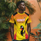 Custom Uganda Cricket T shirt Go Champions - African Pride