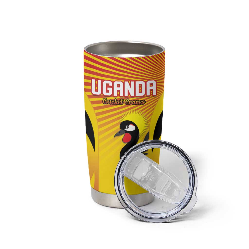 Custom Uganda Cricket Tumbler Cup Go Champions - African Pride