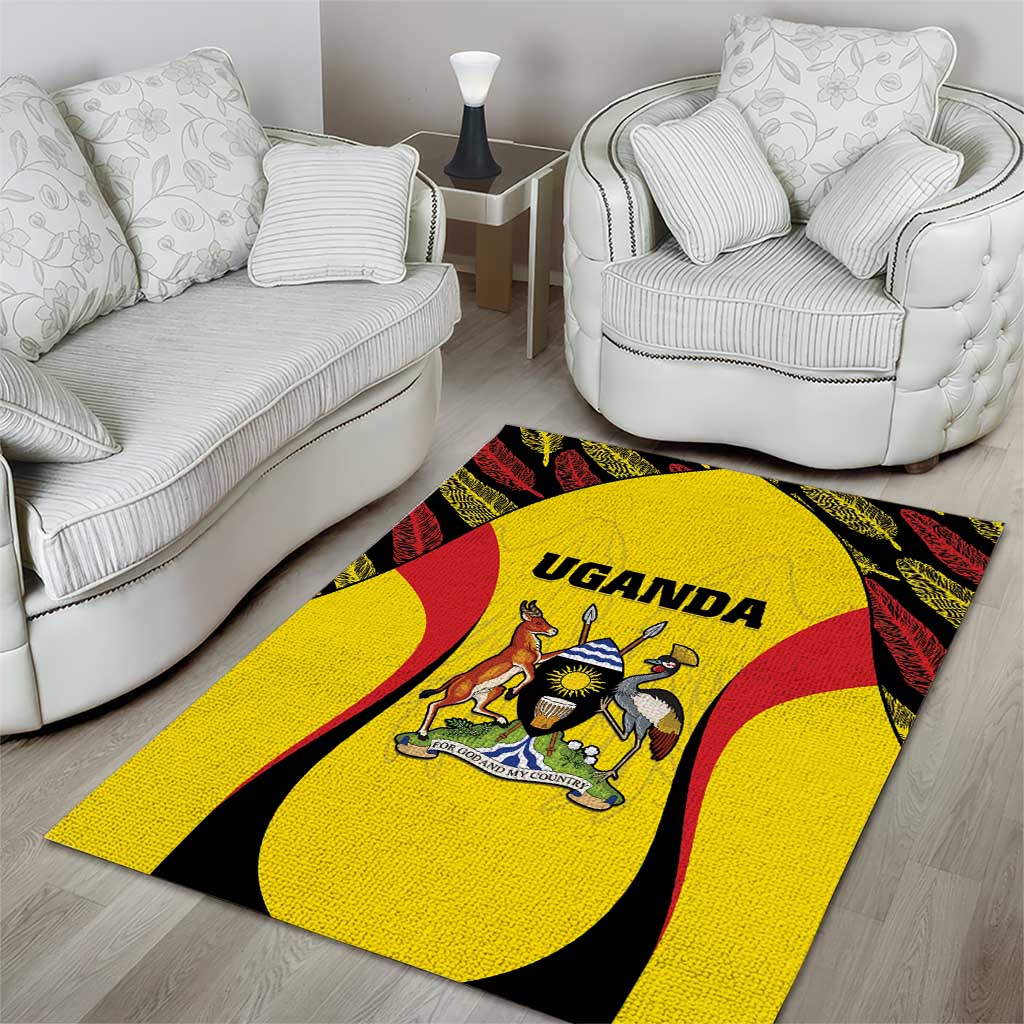 Uganda Cricket Area Rug Come On Cricket Cranes - African Pride