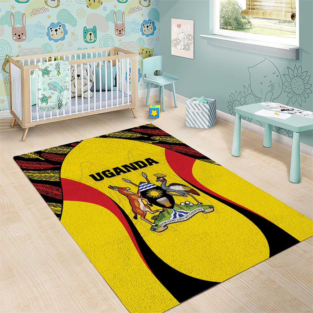Uganda Cricket Area Rug Come On Cricket Cranes - African Pride