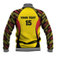 Custom Uganda Cricket Baseball Jacket Come On Cricket Cranes - African Pride