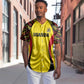 Custom Uganda Cricket Baseball Jersey Come On Cricket Cranes - African Pride