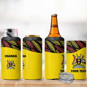 Custom Uganda Cricket 4 in 1 Can Cooler Tumbler Come On Cricket Cranes - African Pride