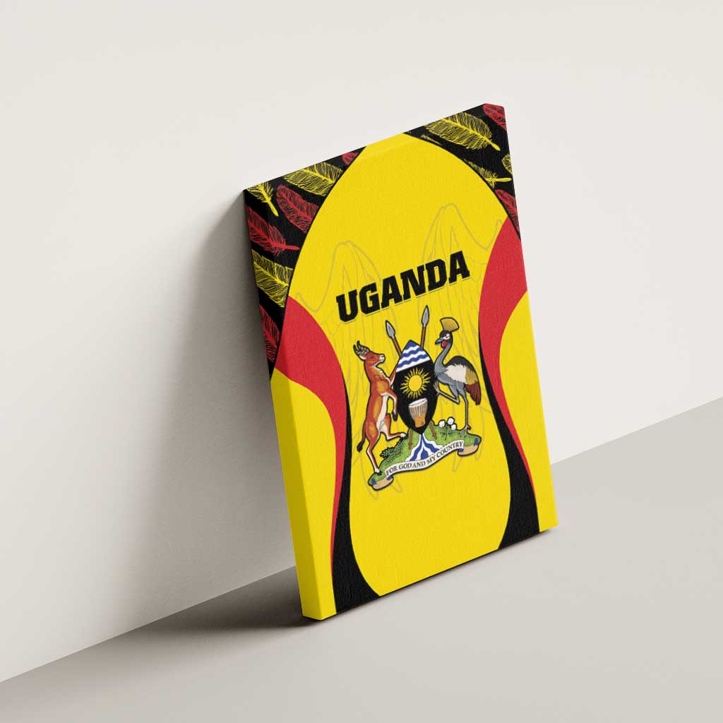 Uganda Cricket Canvas Wall Art Come On Cricket Cranes - African Pride