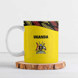 Custom Uganda Cricket Ceramic Mug Go Cricket Cranes