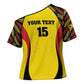 Custom Uganda Cricket Cross Shoulder Shirt Go Cricket Cranes