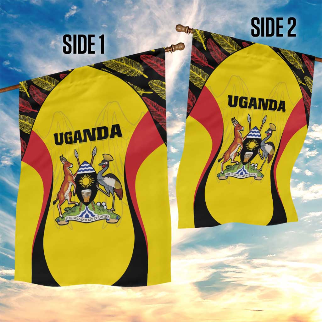 Uganda Cricket Garden Flag Come On Cricket Cranes - African Pride