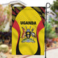 Uganda Cricket Garden Flag Come On Cricket Cranes - African Pride