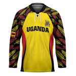 Custom Uganda Cricket Hockey Jersey Go Cricket Cranes