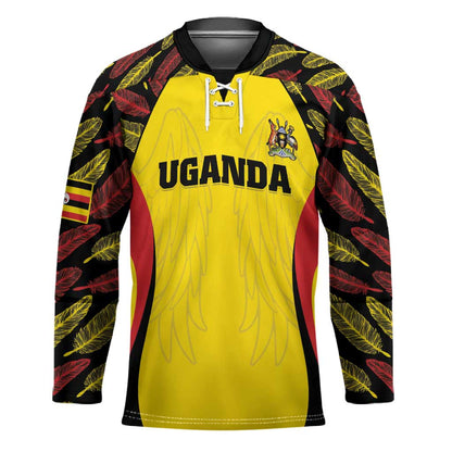 Custom Uganda Cricket Hockey Jersey Go Cricket Cranes