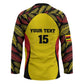 Custom Uganda Cricket Hockey Jersey Go Cricket Cranes