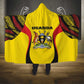 Uganda Cricket Hooded Blanket Come On Cricket Cranes - African Pride