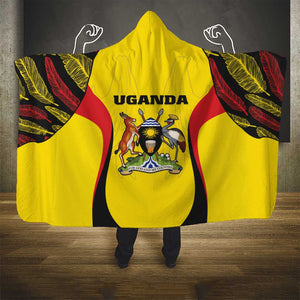 Uganda Cricket Hooded Blanket Come On Cricket Cranes - African Pride