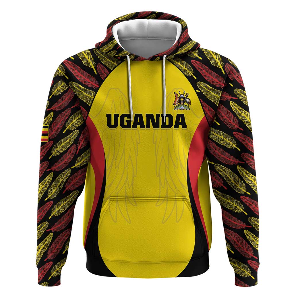 Custom Uganda Cricket Hoodie Come On Cricket Cranes - African Pride