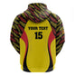 Custom Uganda Cricket Hoodie Come On Cricket Cranes - African Pride