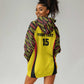 Custom Uganda Cricket Hoodie Dress Come On Cricket Cranes - African Pride