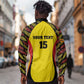 Custom Uganda Cricket Long Sleeve Button Shirt Come On Cricket Cranes - African Pride
