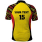 Custom Uganda Cricket Polo Shirt Come On Cricket Cranes - African Pride