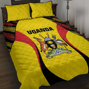 Uganda Cricket Quilt Bed Set Come On Cricket Cranes - African Pride