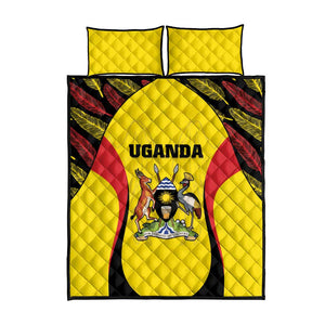Uganda Cricket Quilt Bed Set Come On Cricket Cranes - African Pride