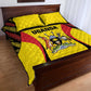 Uganda Cricket Quilt Bed Set Come On Cricket Cranes - African Pride