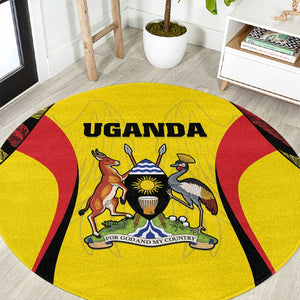 Uganda Cricket Round Carpet Come On Cricket Cranes - African Pride